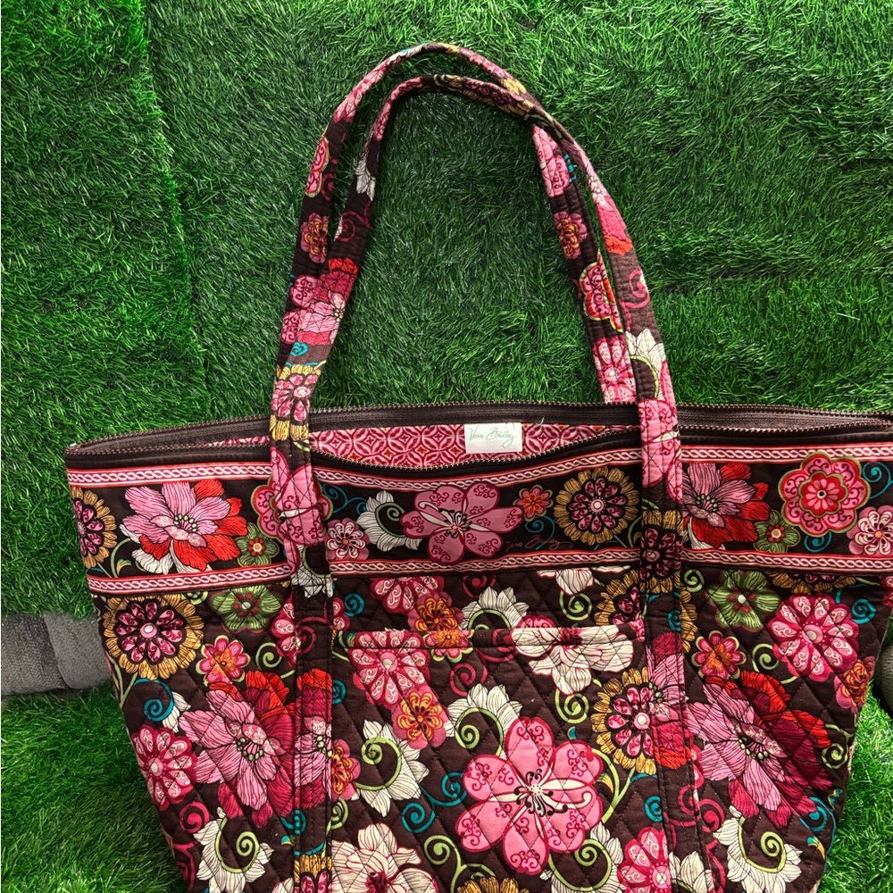 Vera Bradley Floral Tote Bag